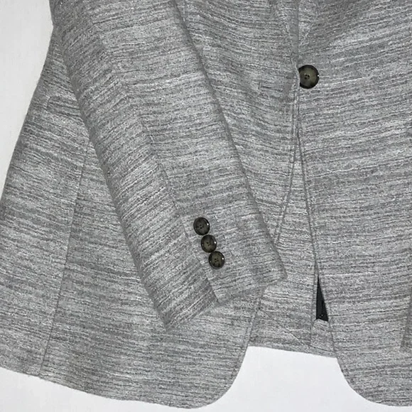 NWOT Banana Republic Blazer Gray - Size 4 - Picture 3 of 6